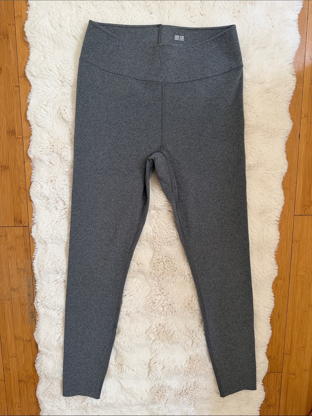 Uniqlo Women’s High-Rise Gray Leggings - Comfortable Everyday Stretch